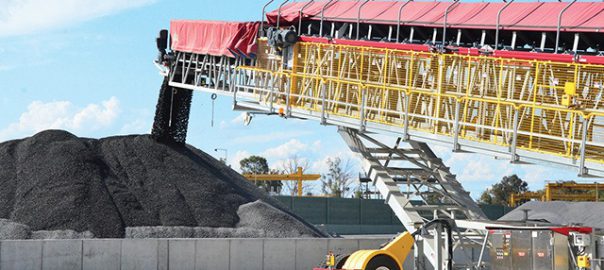 Stockpile Loader Conveyor